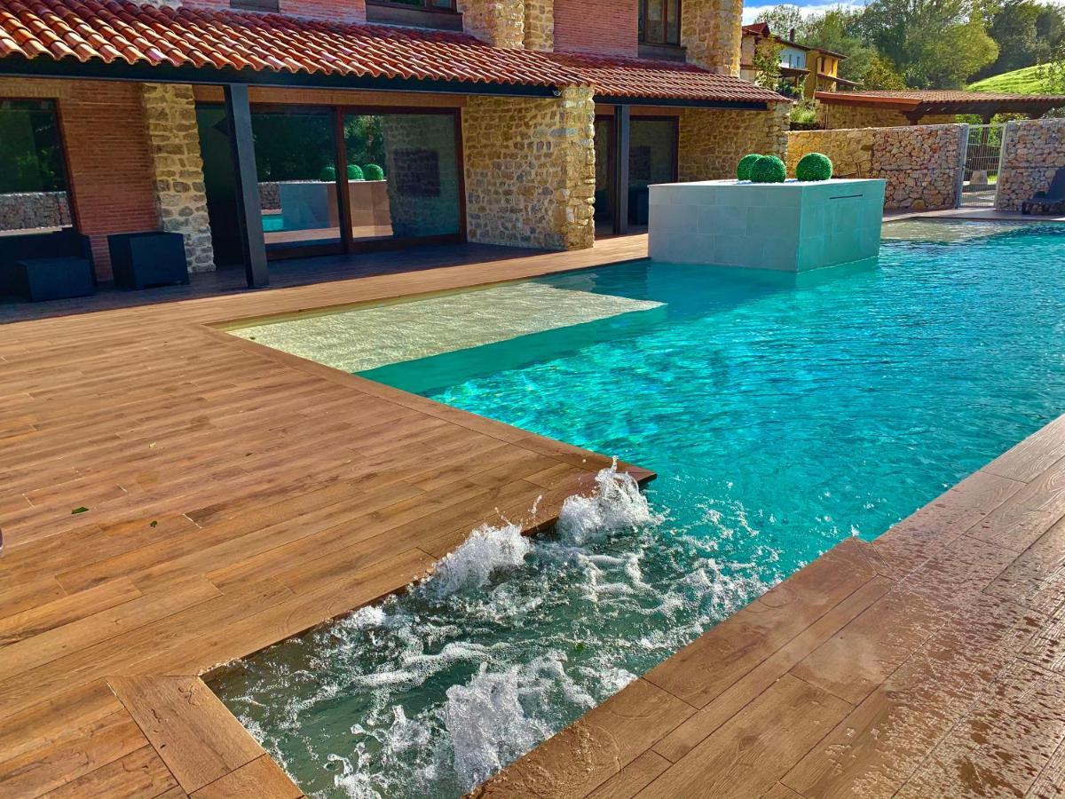 2 Apartamentos En Villa Con Piscina Privada En Asturias El Marquesau Noriega Exterior photo